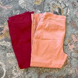 (Lot of 2) Chicos Stretch Slacks